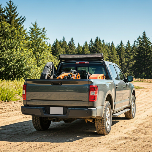 Lawn care equipment setup